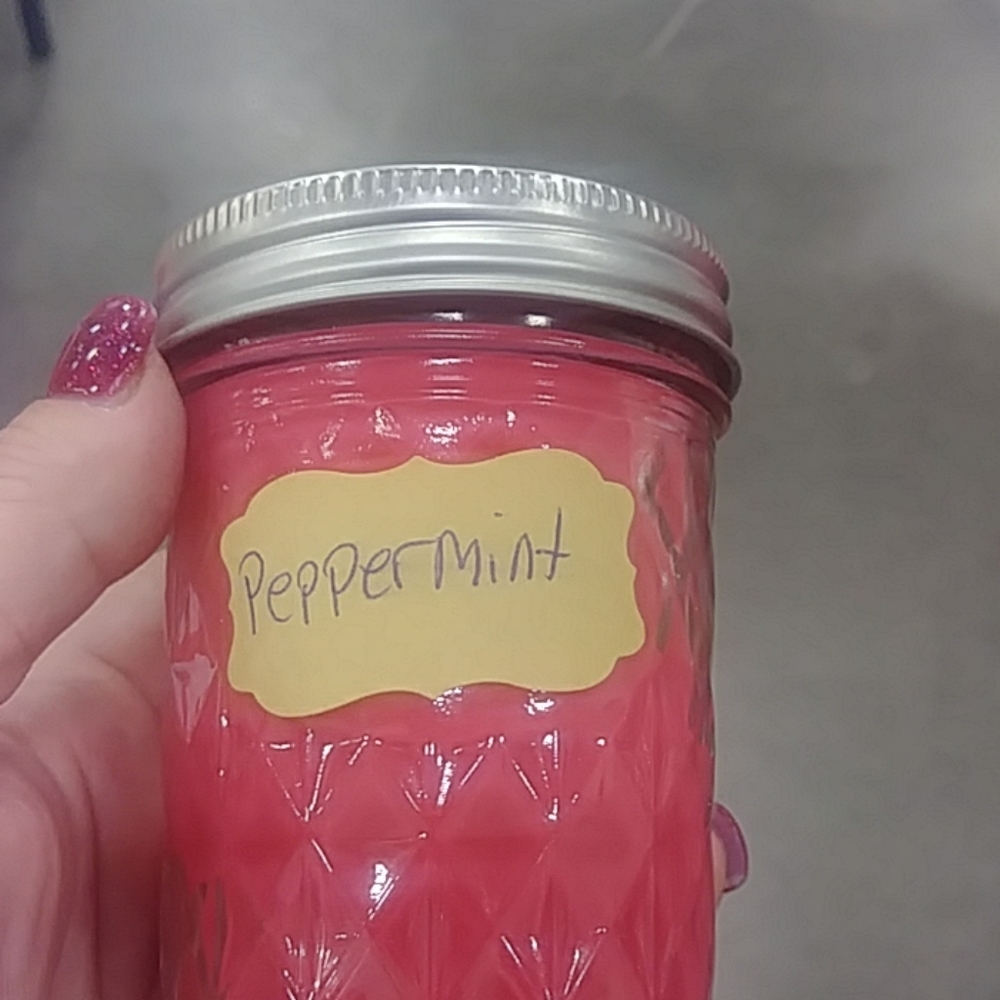 Peppermint candles.